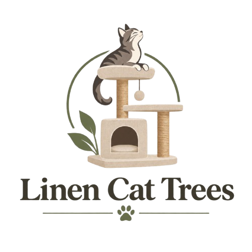 Linen Cat Trees